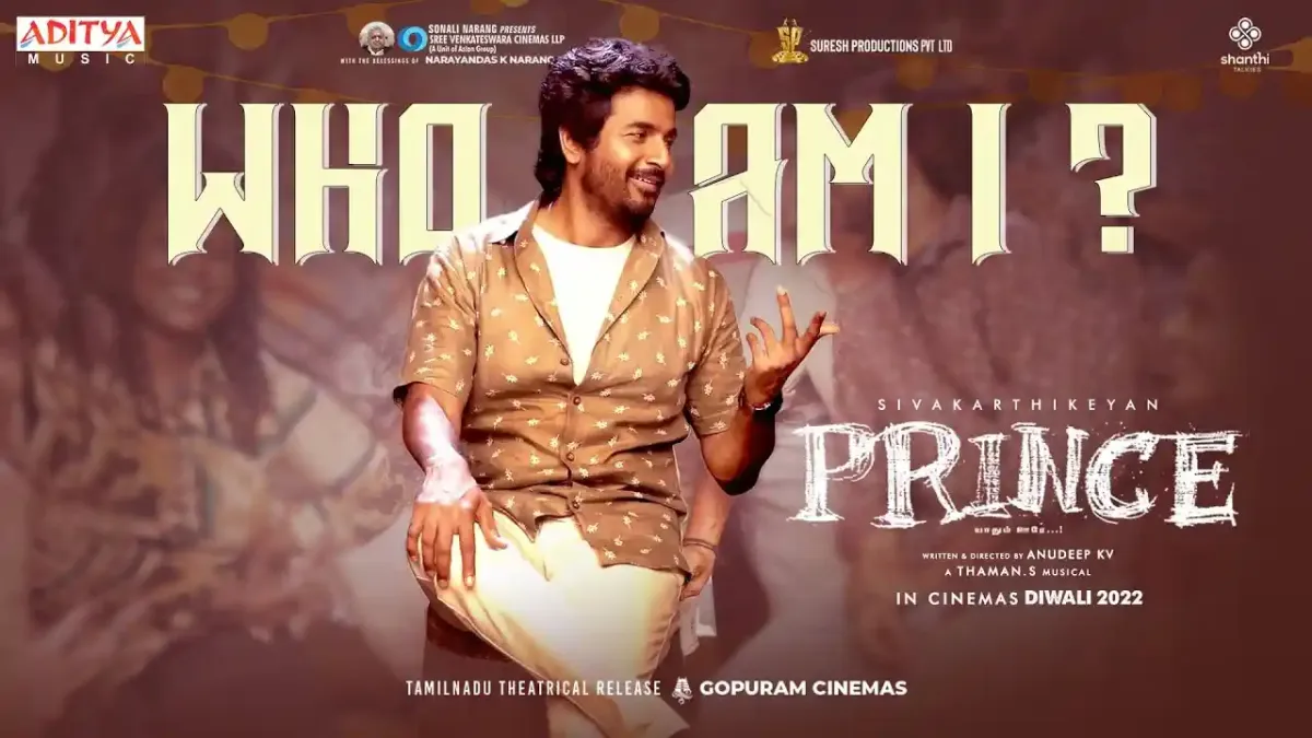 Who Am I Song Lyrics – Prince poster