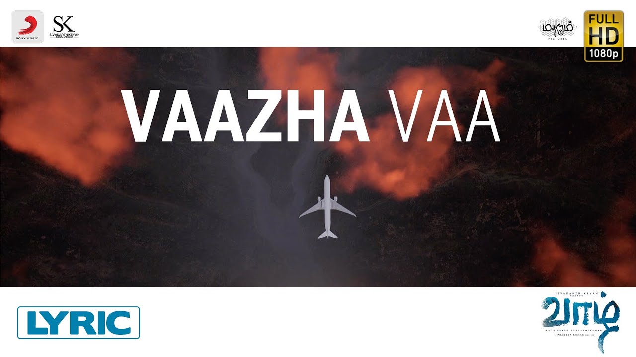 Vaazha Vaa poster