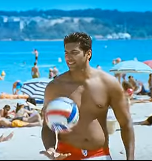 Bathing at Cannes poster