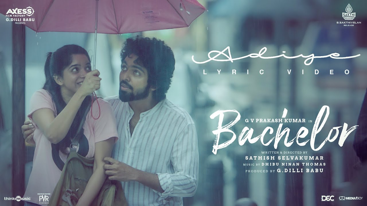 Adiye Song Lyrics – Bachelor poster