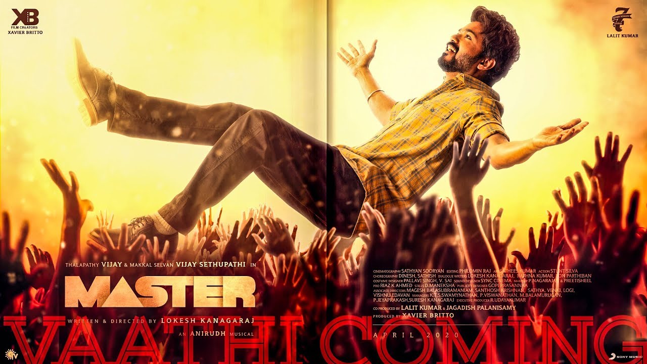 Vaathi Coming poster